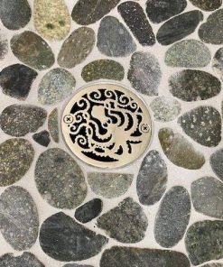 3.25 Inch Round Shower Drain_Designer Drains