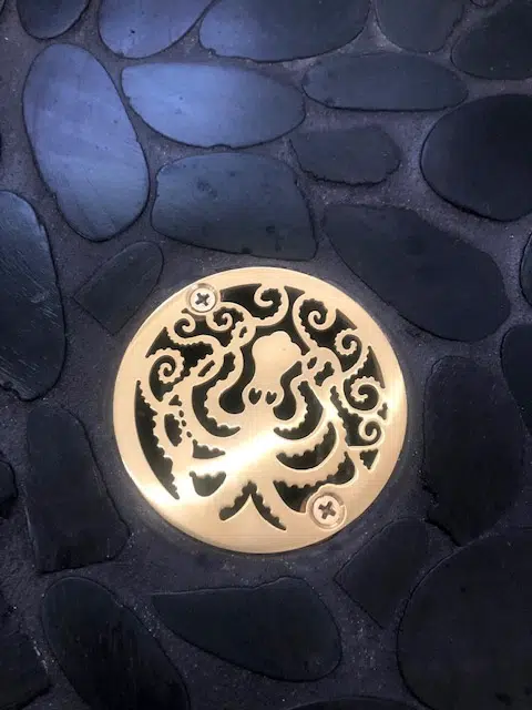 3.25 Octopus Round Drain Designer Drains