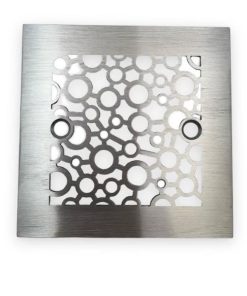 Bubbles-4.25-Square-brushed-stainless_designer-drains.