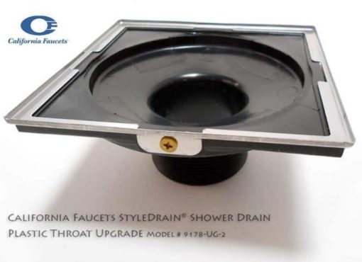 Cal-Faucets-Style-Drain-Plastic-Throat-Upgrade