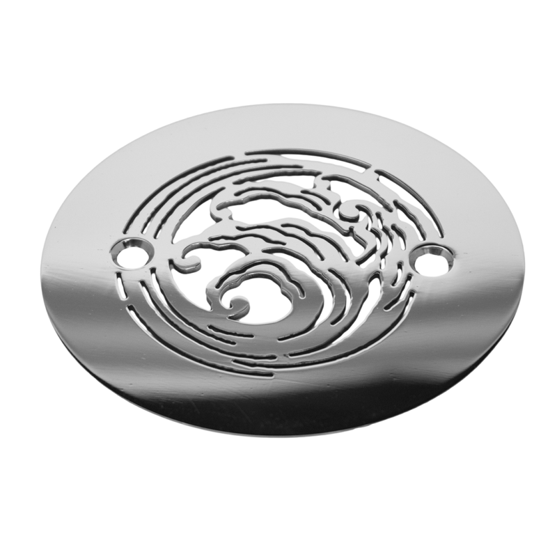 4.25 Inch Round Shower Drain Cover Nami Sioux Chief