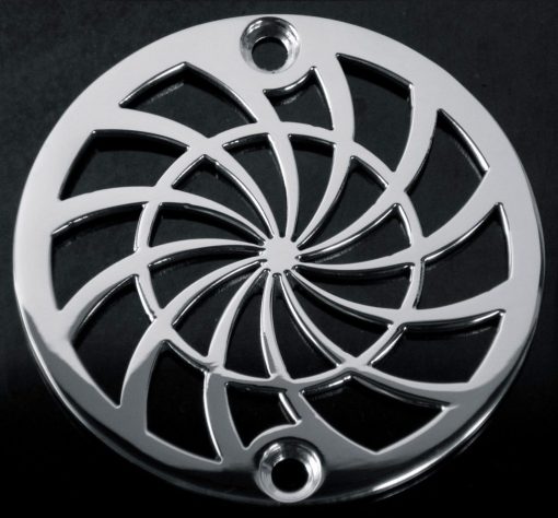3.25 Inch Round Shower Drain with Classic Design