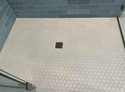 Square Shower Drain | Nature Lerna Flowers | Replacement For EBBE E440