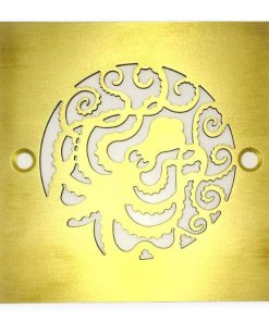 Octopus-4-Inch-Square-Shower-Drain-Brushed-Brass