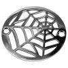3.25 Inch Round Shower Drain Cover, Nature Spider Web