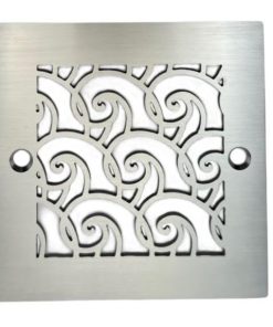 Waves-Oatey-4-inch-square-Brushed-Stainless_Designer-Drains