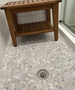 Pelican 4.25 round shower drain install