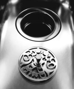 Christmas Sink Strainer – Candy Cane Design – Kitchen Sink Accessory by Designer Drains