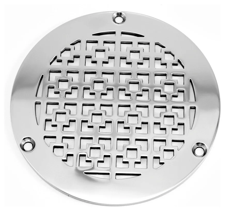 Geometric No 1 Round Zurn Polished stainless steel