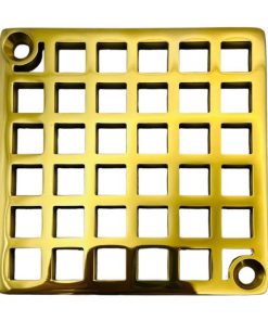Geometric-Squares-No.-7-Schluter-Kerdi-Replacement-Cover-Polished-Brass_Designer-Drains.