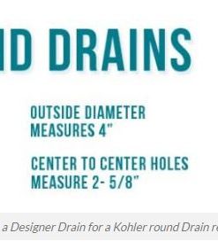 Kohler-K-9135-Round-Shower-Drain