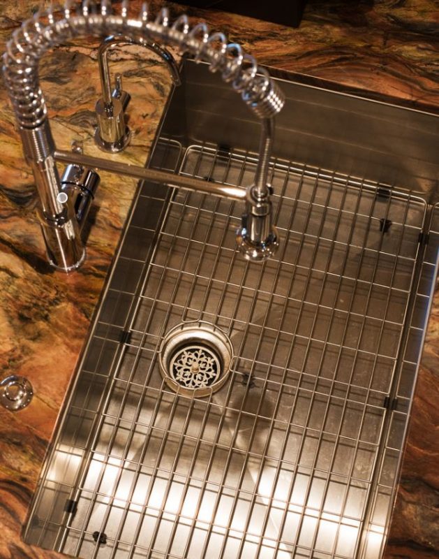 "Jewelry For Your Sink" Classic Motif 7 Kitchen Sink Stopper