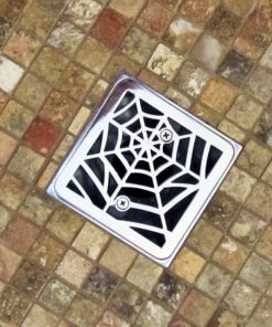 Spider web designer drains shower drain for kohler