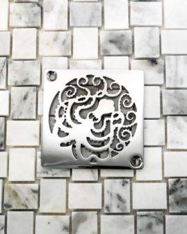Square Shower Drain-Cover Replacement For Schluter Octopus Designer Drains
