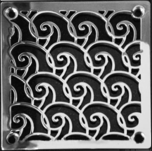 Waves-Square-Shower-Drain-Cover-Polished-Stainless_Designer-Drains