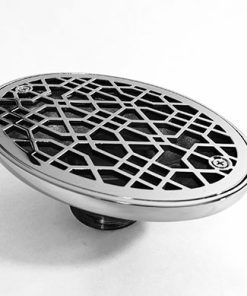 Oval Drain Shower Drain Kit - Shower Floor Drain by Designer Drains