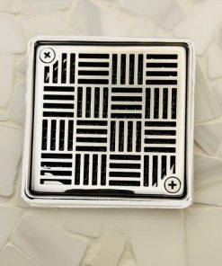 Geometric-No.-6-Schluter-on-tile-polished-stainless-steel_Designer-Drains