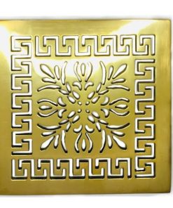 Greek-Fret-Replacement-for-Wedi-Shower-Drain-Cover-Polished-Brass