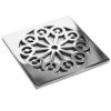 Classic Lerna Seal, Square Shower Drain, Polished Stainless_Designer Drains