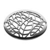 3.25 inch-Nature-Almond-Leaves-Polished-Stainless