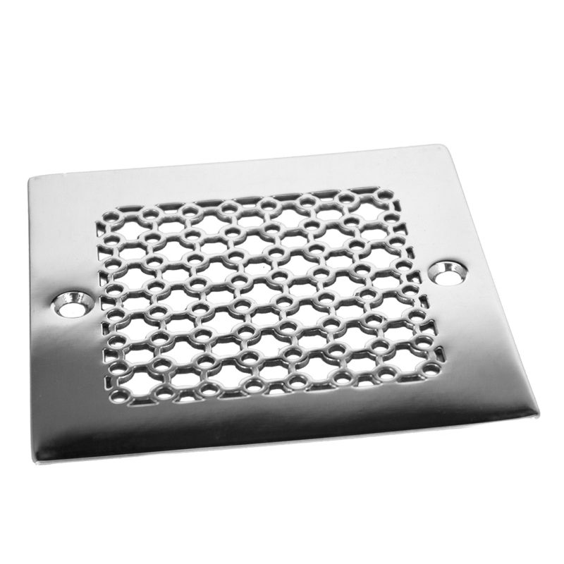 Oatey 4 in. Round Screw-In Stainless Steel Shower Drain Cover