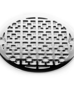 Shower Drain Cover - Sioux Chief Replacement - Geometric round