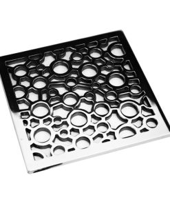 Bubbles, Ebbe Drain cover, Polished Stainless_Designer Drains