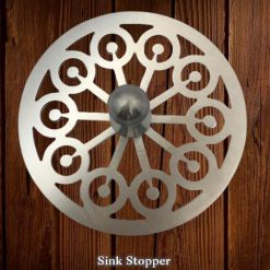 Lerna, sink stopper,wood_Designer Drains.