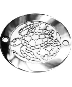 4 Inch Round Oatey Shower Drain Replacement Caretta Design Decorative Shower Drain Cover Made in the USA by Designer Drains