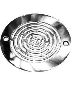4 Inch Round Shower Drain Cover | Geometric Maze™
