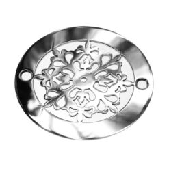 4 Inch Round Shower Drain Cover | Classic Motif No. 7™