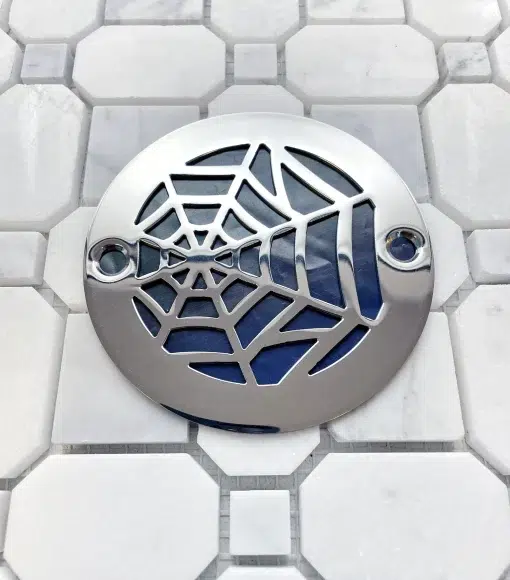 4 Inch Round Shower Drain Cover, Octopus Design - Image 22