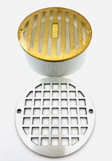 Geometric-Squares-No.-7Outdoor-NDS-Drain-Cover-Replacement-Brushed-Stainless-Steel_Designer-Drains1