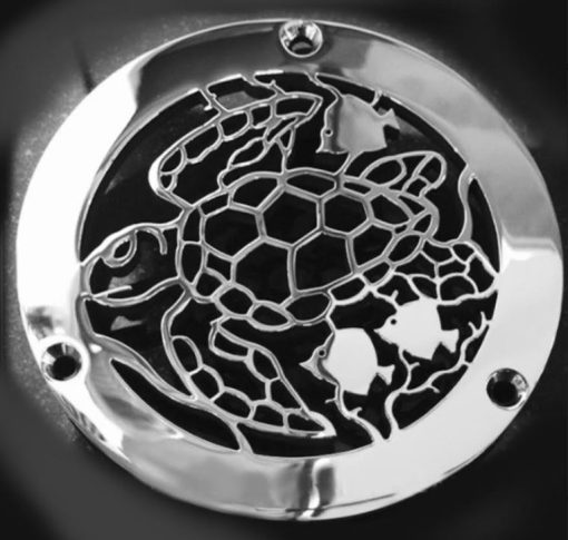 Turtle-5-Inch-Round-Drain-Cover-Polished-Stainless_Designer-Drains