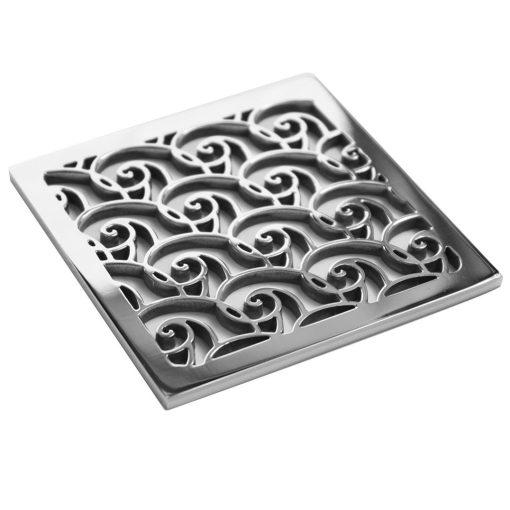 square waves shower drain
