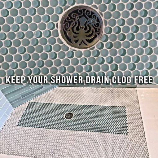 Keep Your Shower Drain Clog Free Designer Drains