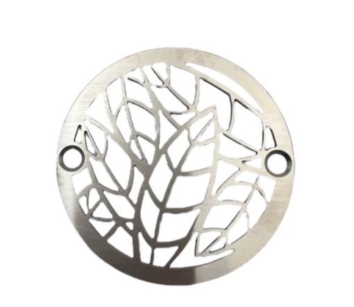 Nature-Almond-Leaves-Danco-Replacement-Shower-Strainer-Brushed-Stainless_Designer-Drains