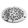 Round Shower Drain, Zurn Replacement Cover, Classic Scrolls 6