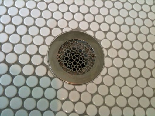 4.25 Round Sioux Chief Shower Drain Bubbles