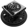 Cast Iron Shower Drain Assembly - EBBE Square Shower Drain Kit - Designer Drains Hot Mop Cast Iron Shower Drain Assembly