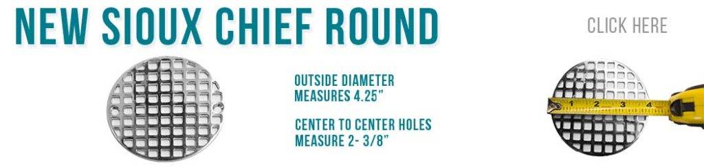 new sioux chief round drain measurements