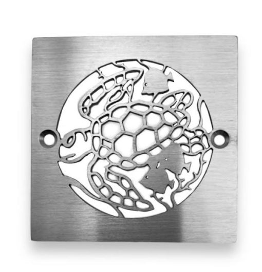 Turtle-Square-Shower-Drain-Cover-Brused-Stainless-Steel_Designer-Drains