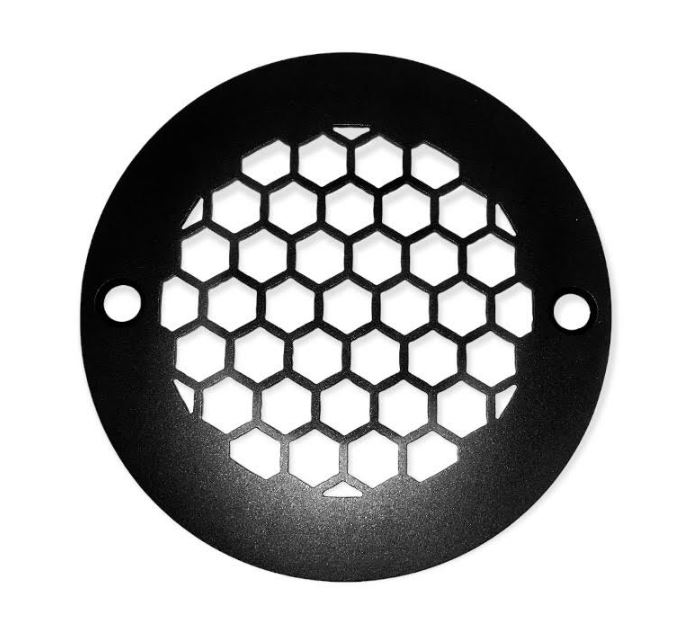 https://designerdrains.com/wp-content/uploads/2018/12/Honeycomb-4-Inch-Round-Shower-Drain-Cover-Matte-Black_Designer-Drains.jpg