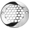Honeycomb-4-Inch-Round-Shower-Drain-Cover-Polished-Stainless_Desinger-Drains.