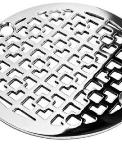 Geometric-No.-1-3.25-Round-Shower-Drain-Cover-Polished-Stainless-Steel