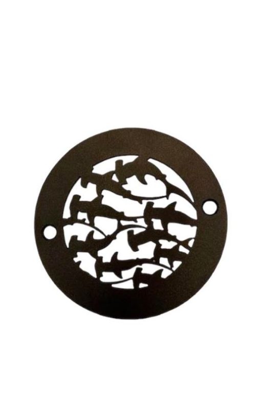 Sharks-4-inch-round-shower-drain-cover-oil-rubbed-bronze_Designer-Drains
