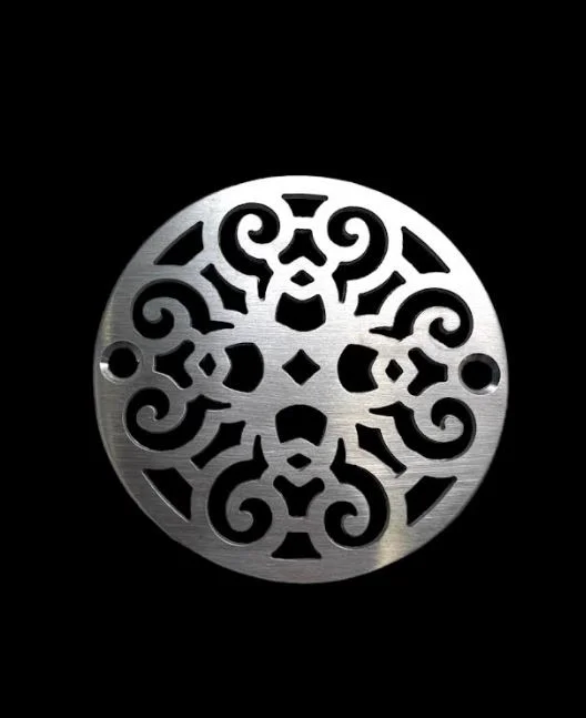 Scrolls No. 4, 32.5, Brushed Stainless Steel