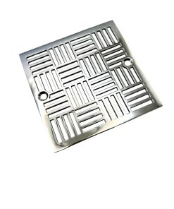Shower Drain Cover, Oatey Square Drain Replacement - 42320 - Geometric No. 6