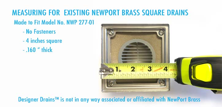 Newport Brass Replacement How to Measure