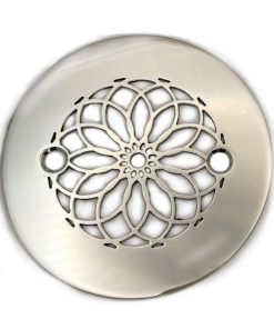 4.25-Inch-Round-Shower-Drain-Cover-Mandala-Polished-Stainless